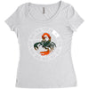 scorpio astrological Women's Triblend Scoop T-shirt