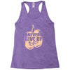 Never Give Up Uterine Cancer Awareness Racerback Tank