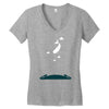fail whale Women's V-Neck T-Shirt