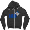 Daddy Shark Zipper Hoodie
