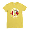 gallic gym Ladies Fitted T-Shirt