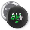 all natural Pin-back button