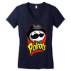 little grey chips Women's V-Neck T-Shirt