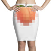 peach t Pencil Skirts
