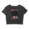 mama bear message Crop Top