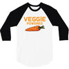 Veggie Powered 3/4 Sleeve Shirt