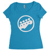 scott pilgrim vs the world bass guitar rockband vintage show movie tee Women's Triblend Scoop T-shirt