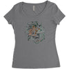 necro nightmare Women's Triblend Scoop T-shirt