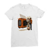 back to jakku Ladies Fitted T-Shirt