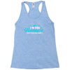 i'm the hairstylist Racerback Tank