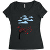 Tree Of Love Women's Triblend Scoop T-shirt