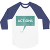 louder than words 3/4 Sleeve Shirt
