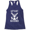 let's get blitzened 1 Racerback Tank