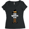 The Witch Is In Women's Triblend Scoop T-shirt