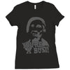 new rocky balboa movie mickey you're a bum Ladies Fitted T-Shirt