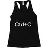 ctrl+c Racerback Tank