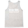 halloween error 404 costume not found Tank Top