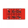 nerds unite License Plate
