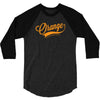 orange 3/4 Sleeve Shirt