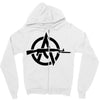 gun logo Zipper Hoodie