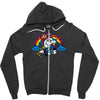 rainbo first blood Zipper Hoodie