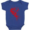 heartless splatter Baby Bodysuit