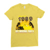 made in 1989 all original parts Ladies Fitted T-Shirt