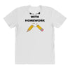 down with homework All Over Women's T-shirt