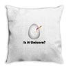 is it Unicorn Throw Pillow