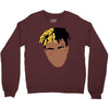 abstract design of xxxtentacion Crewneck Sweatshirt