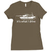 abrams tank Ladies Fitted T-Shirt