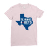 tejanos for beto Ladies Fitted T-Shirt