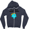 little miss smarty pants Zipper Hoodie