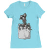 pocket koala bears Ladies Fitted T-Shirt