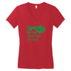 twin peaks  owls Women's V-Neck T-Shirt