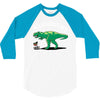 hugasaurus rex 3/4 Sleeve Shirt