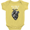 new york in my heart Baby Bodysuit