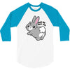 kiss my soft ass 3/4 Sleeve Shirt