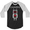 chappie robot movie logo 3/4 Sleeve Shirt