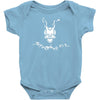 they made me do it Baby Onesie