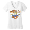 ralph wrecking it Women's V-Neck T-Shirt