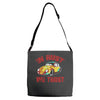in rust we trust  rat beetle hot rod Adjustable Strap Totes