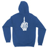 Flipping Someone Off Unisex Hoodie