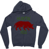 hantin hog Zipper Hoodie