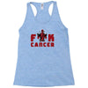 deadpool fuck cancer Racerback Tank