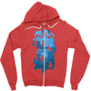 ninja kick ass clash Zipper Hoodie