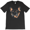 blue and tan frenchie T-Shirt