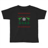 ugly dinosaur christmas Toddler T-shirt