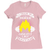 I Train In 300x Gravity Like Saiyan Ladies Fitted T-Shirt