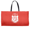 i only have one cat my cat has a few cat Weekender Totes